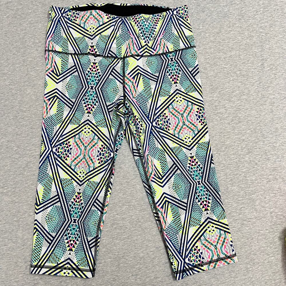 Victorias Secret Sport Crop Leggings Womens Large Barbiecore‎ Neon Y2K Tee Top - Picture 2 of 15